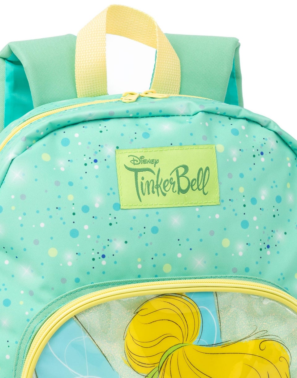 Disney Tinkerbell Kids Green Backpack