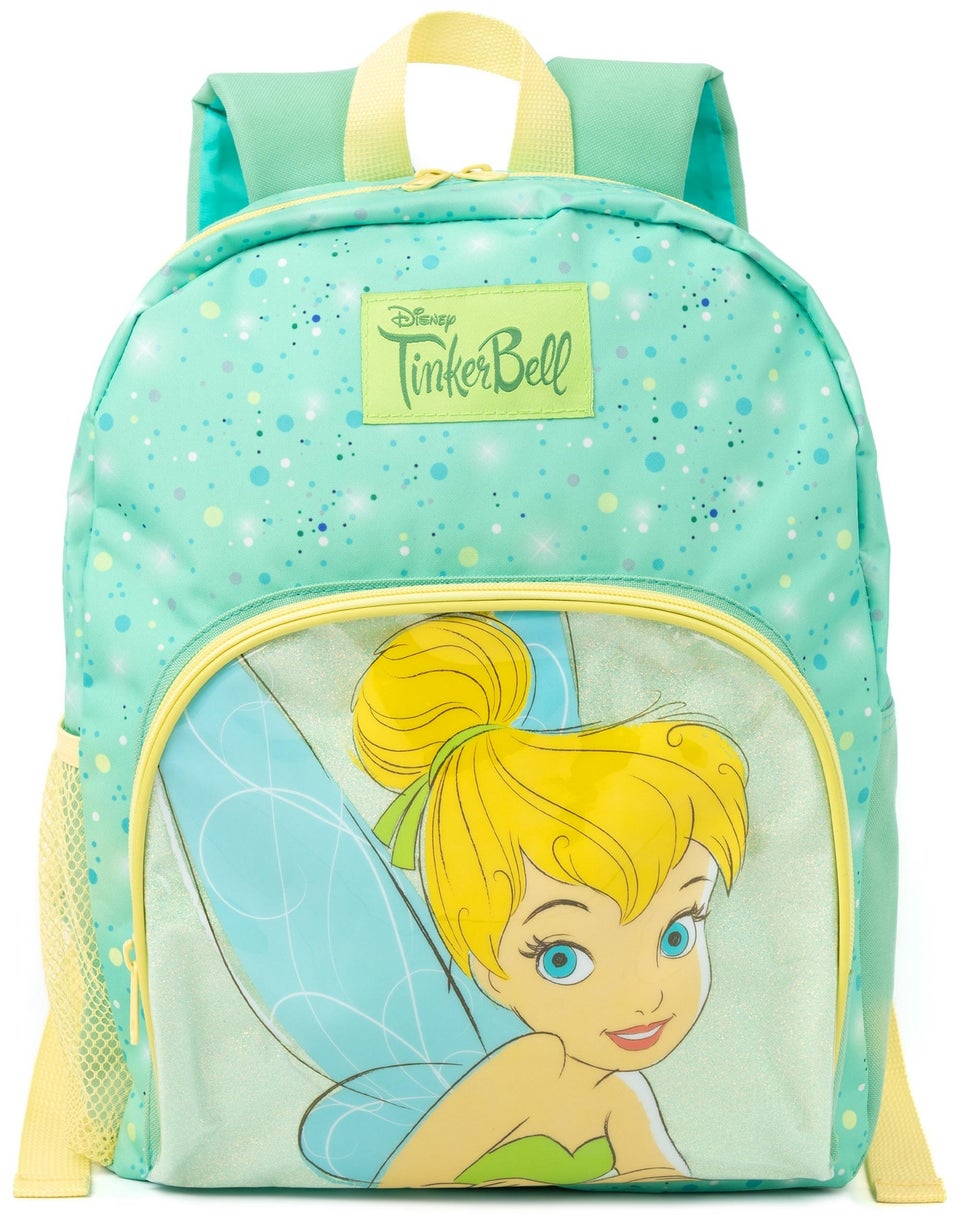 Disney Tinkerbell Kids Green Backpack