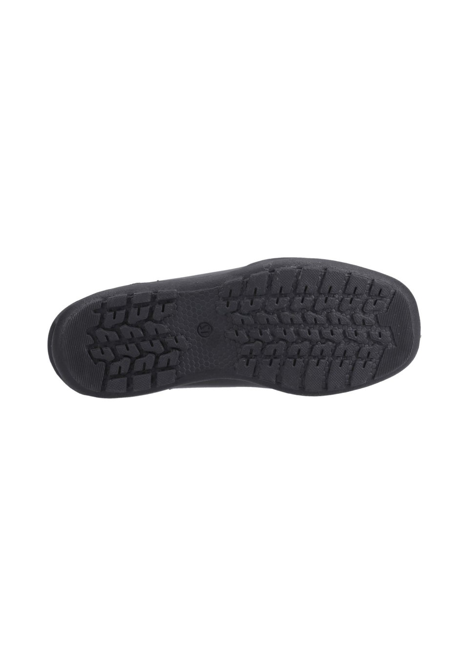 Hush Puppies Black Mackenzie Wallabee Junior