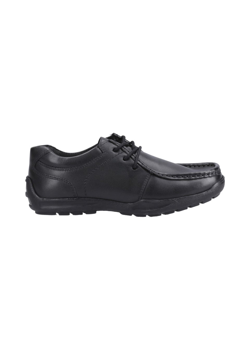 Hush Puppies Black Mackenzie Wallabee Junior