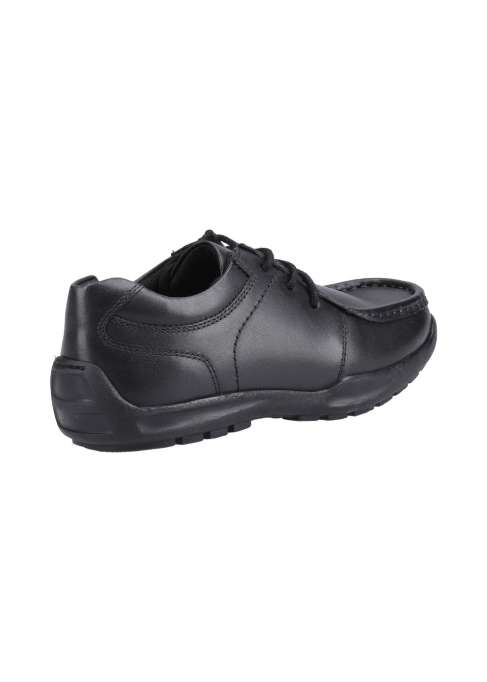 Hush Puppies Black Mackenzie Wallabee Junior