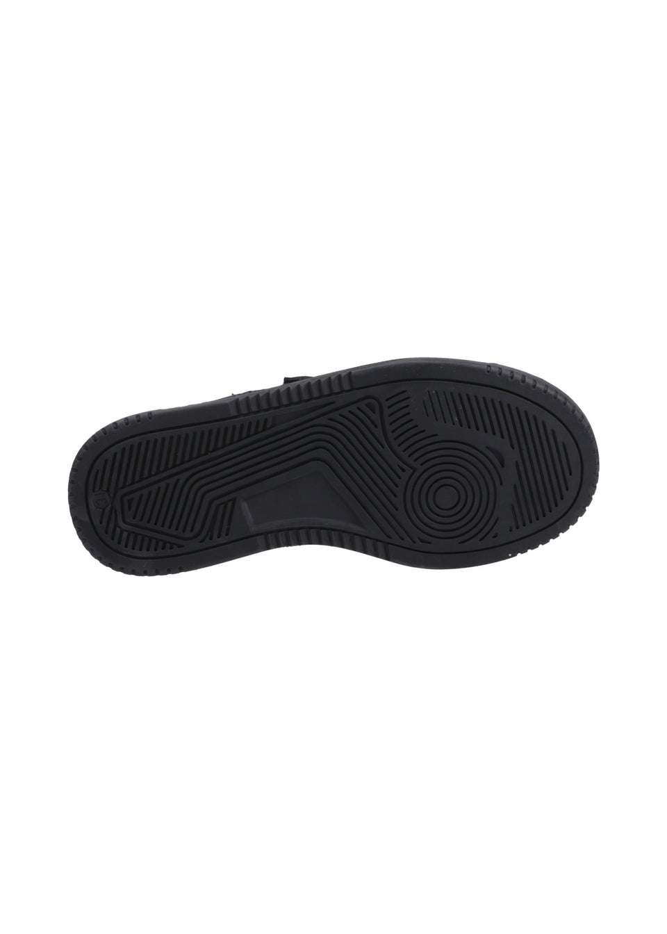 Hush Puppies Black Daxton Touch Fastening Senior