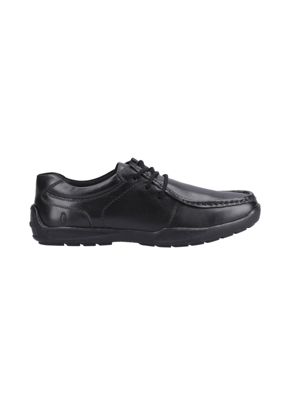 Hush Puppies Black Mackenzie Wallabee Senior