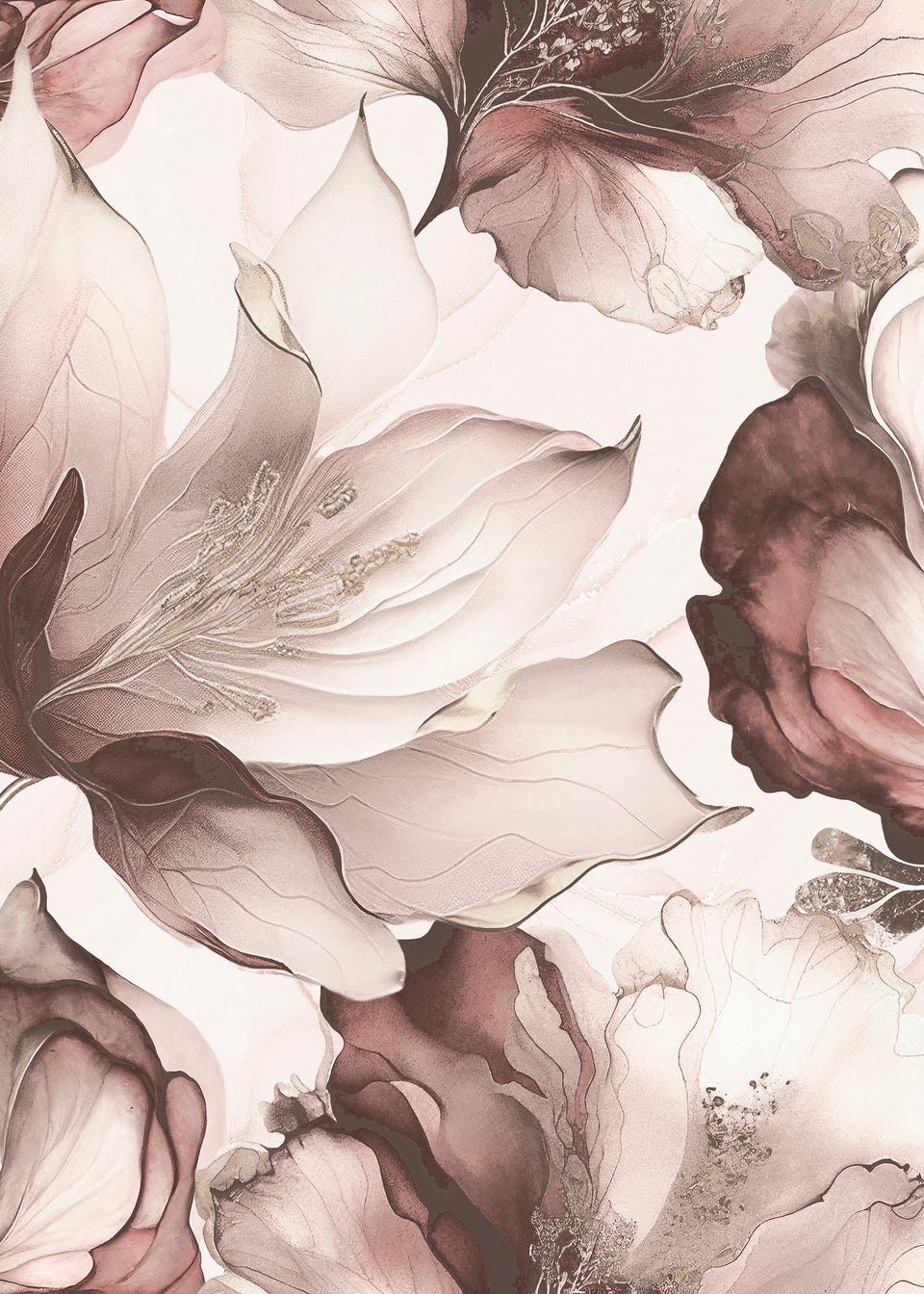 Muriva Elysian Floral Pink