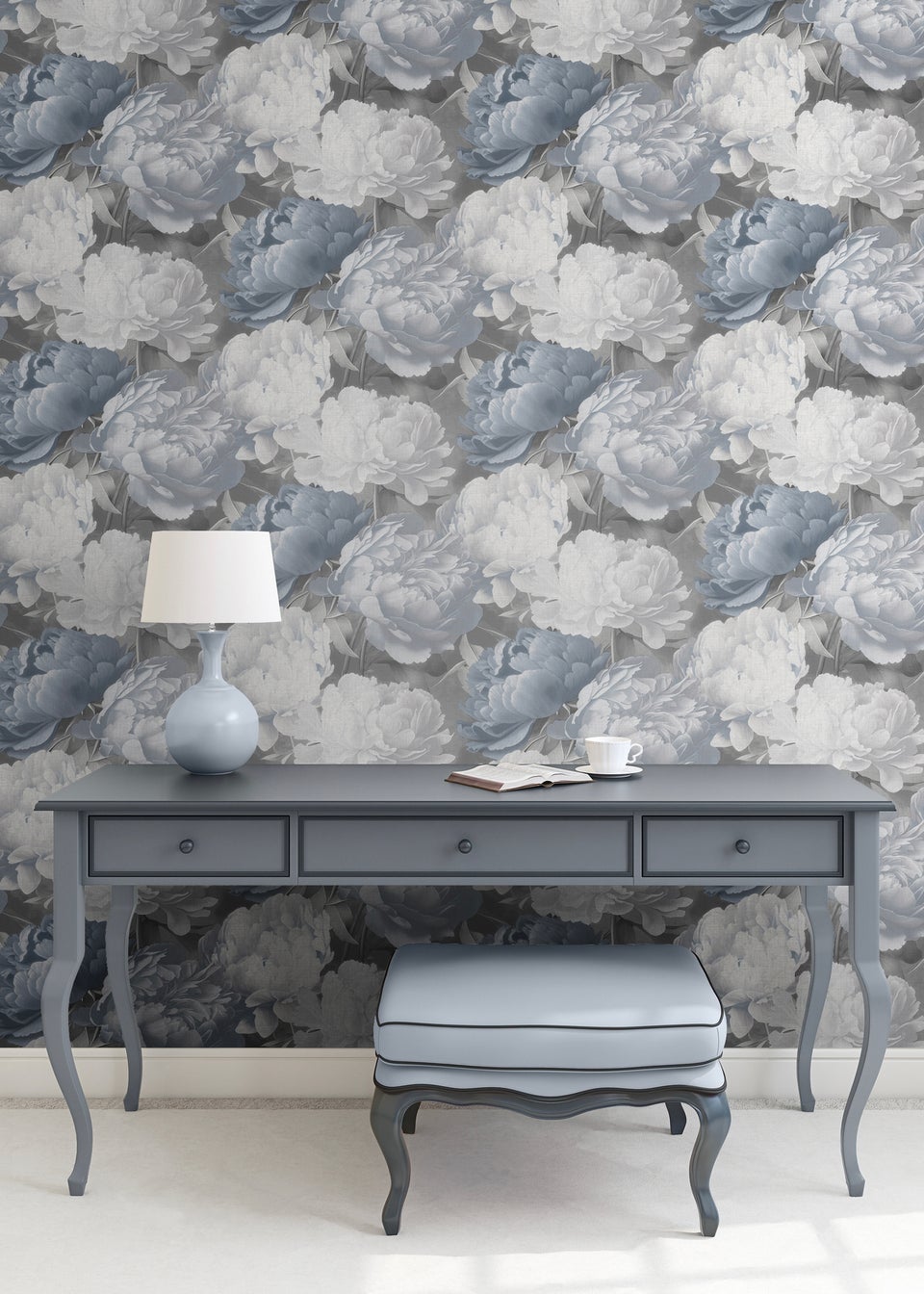 Muriva Doretta Floral Blue