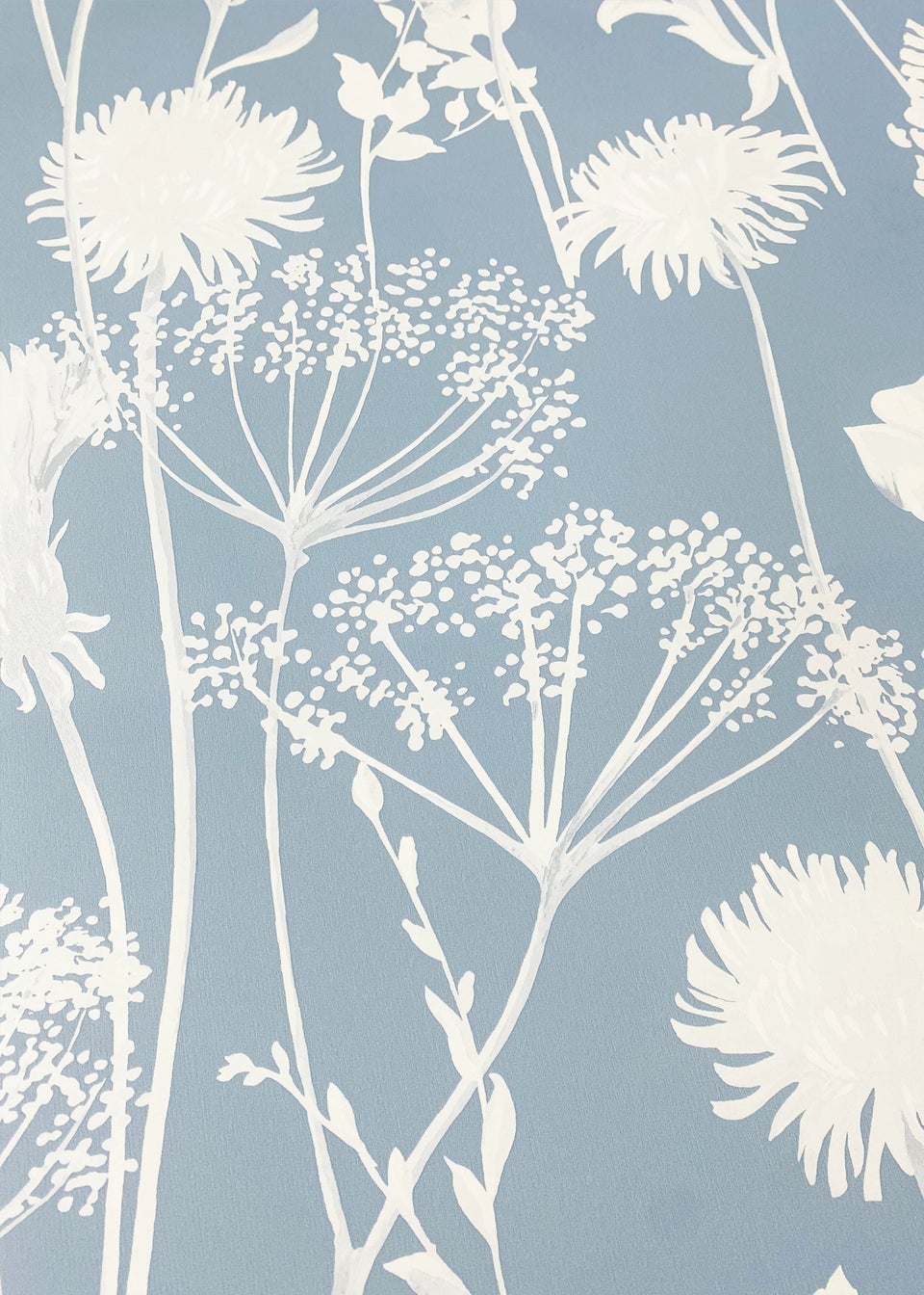 Catherine Lansfield Meadowsweet Floral Blue