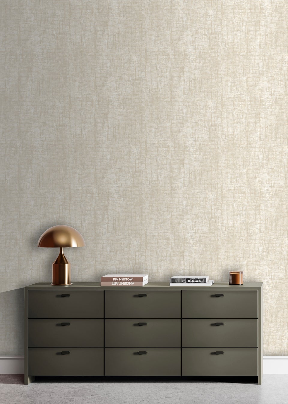 Muriva Etta Texture Cream & Gold
