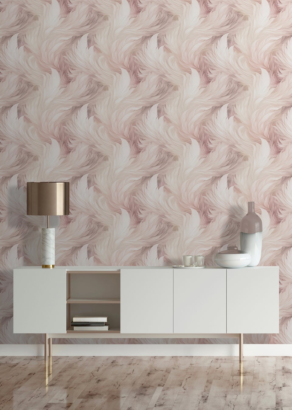 Muriva Plumes Blush