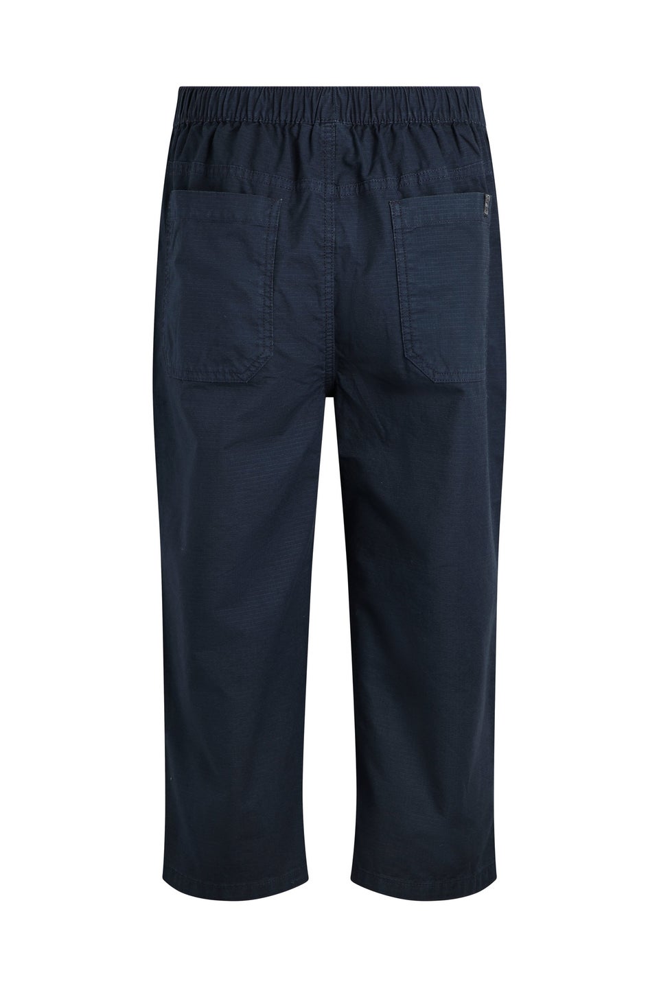 Weird Fish Navy Anyar 3/4 Length Ripstop Trousers