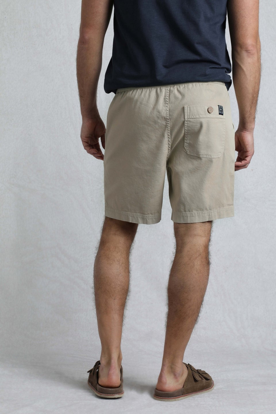 Weird Fish Flint Stone Weston Canvas Shorts