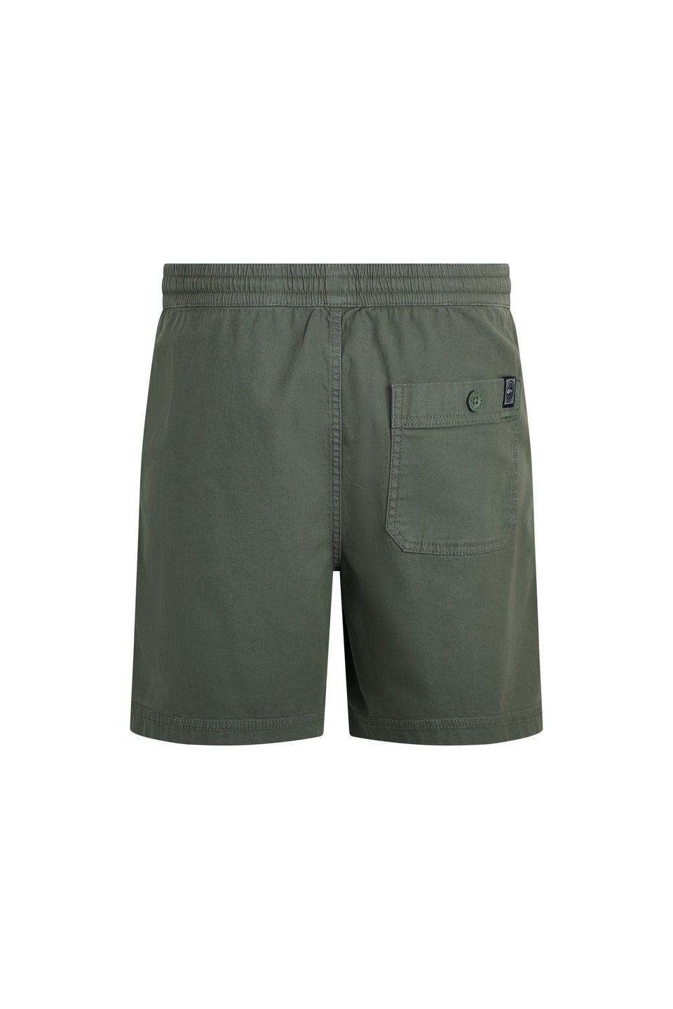 Weird Fish Khaki Weston Relaxed Canvas Shorts