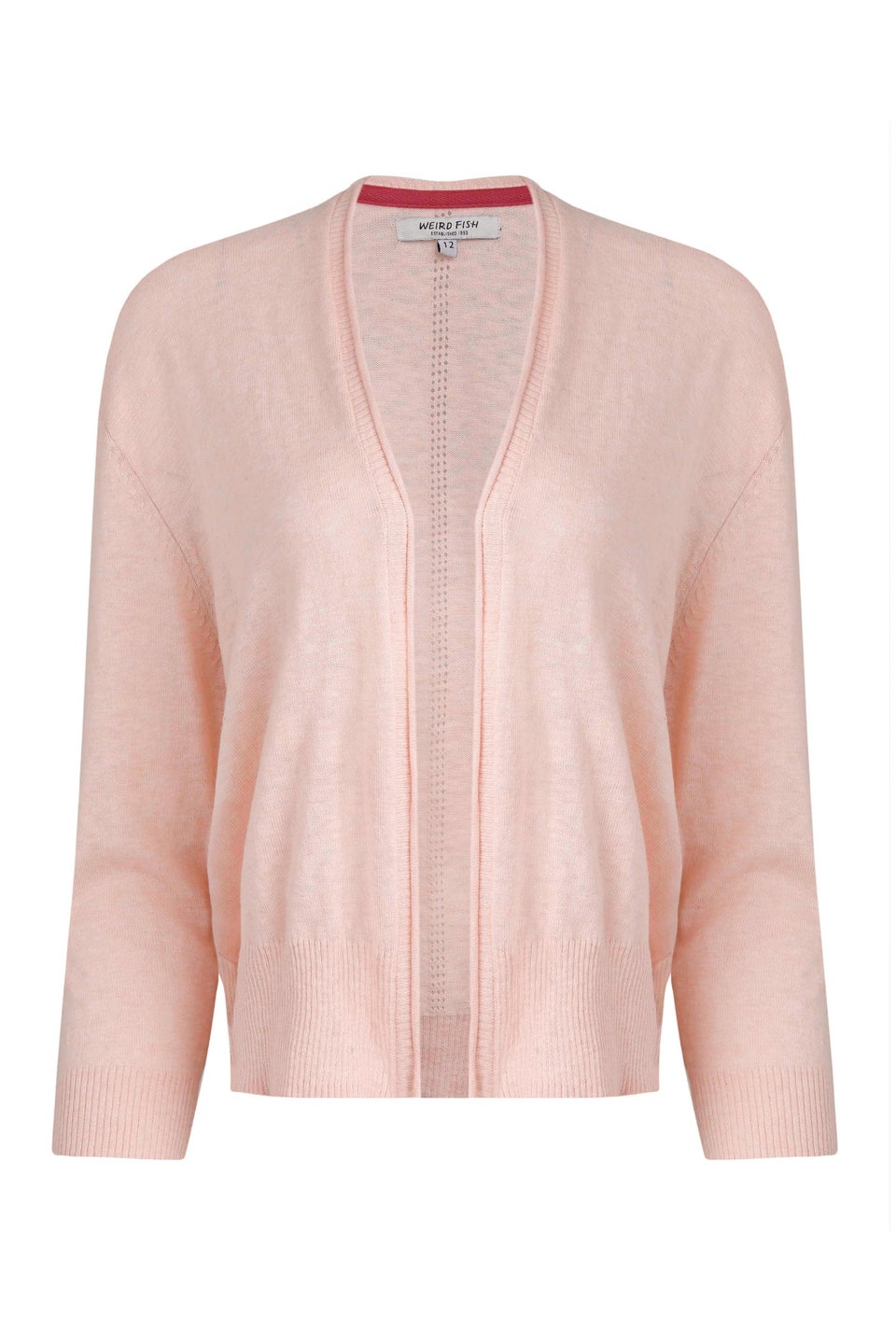 Weird Fish Pink Limon Outfitter Cardigan