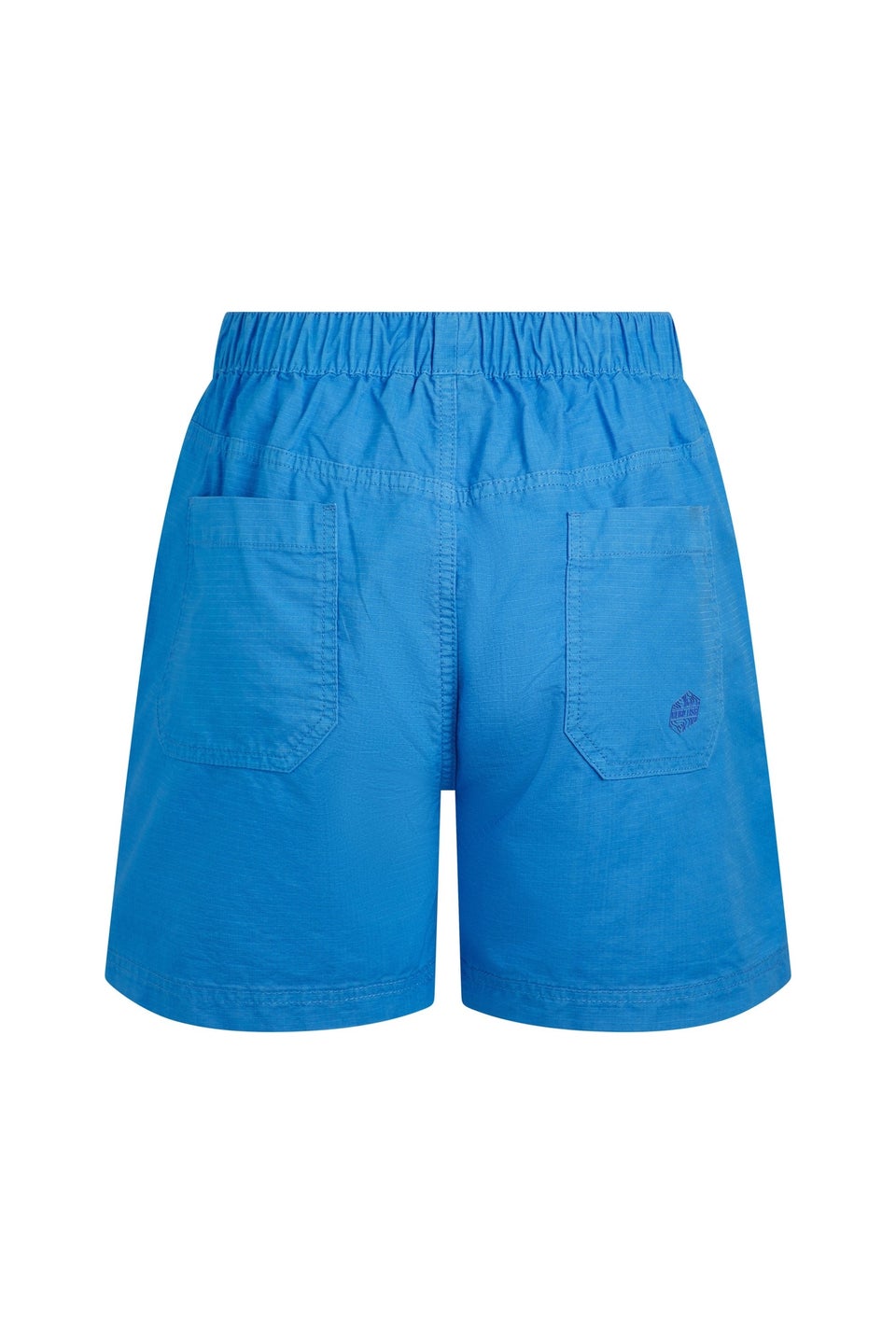 Weird Fish Azure Blue Deeley Ripstop Shorts