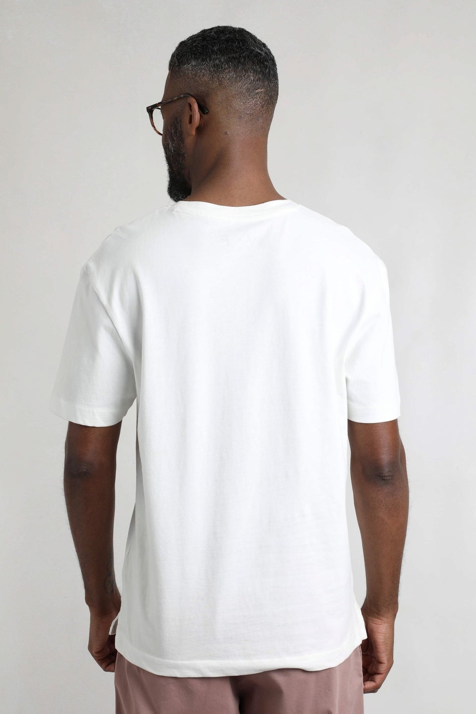 Weird Fish Light Cream Keaton Super Soft Pocket T-Shirt