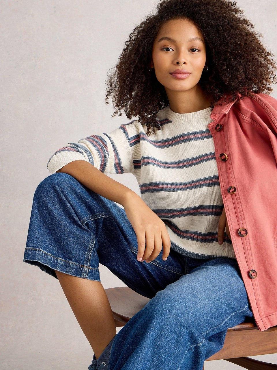 Gestreifter Pullover Victoria
