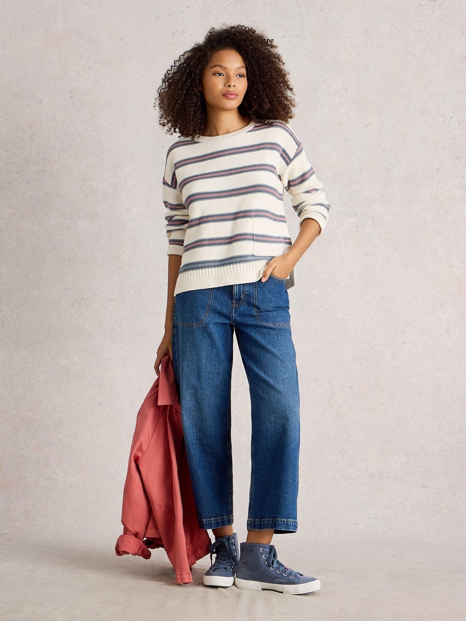 Gestreifter Pullover Victoria