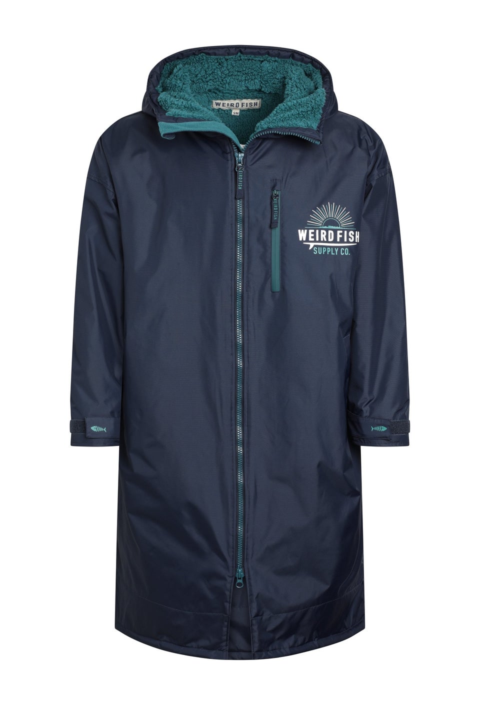 Weird Fish Blue Surf Atlantic Waterproof Changing Robe