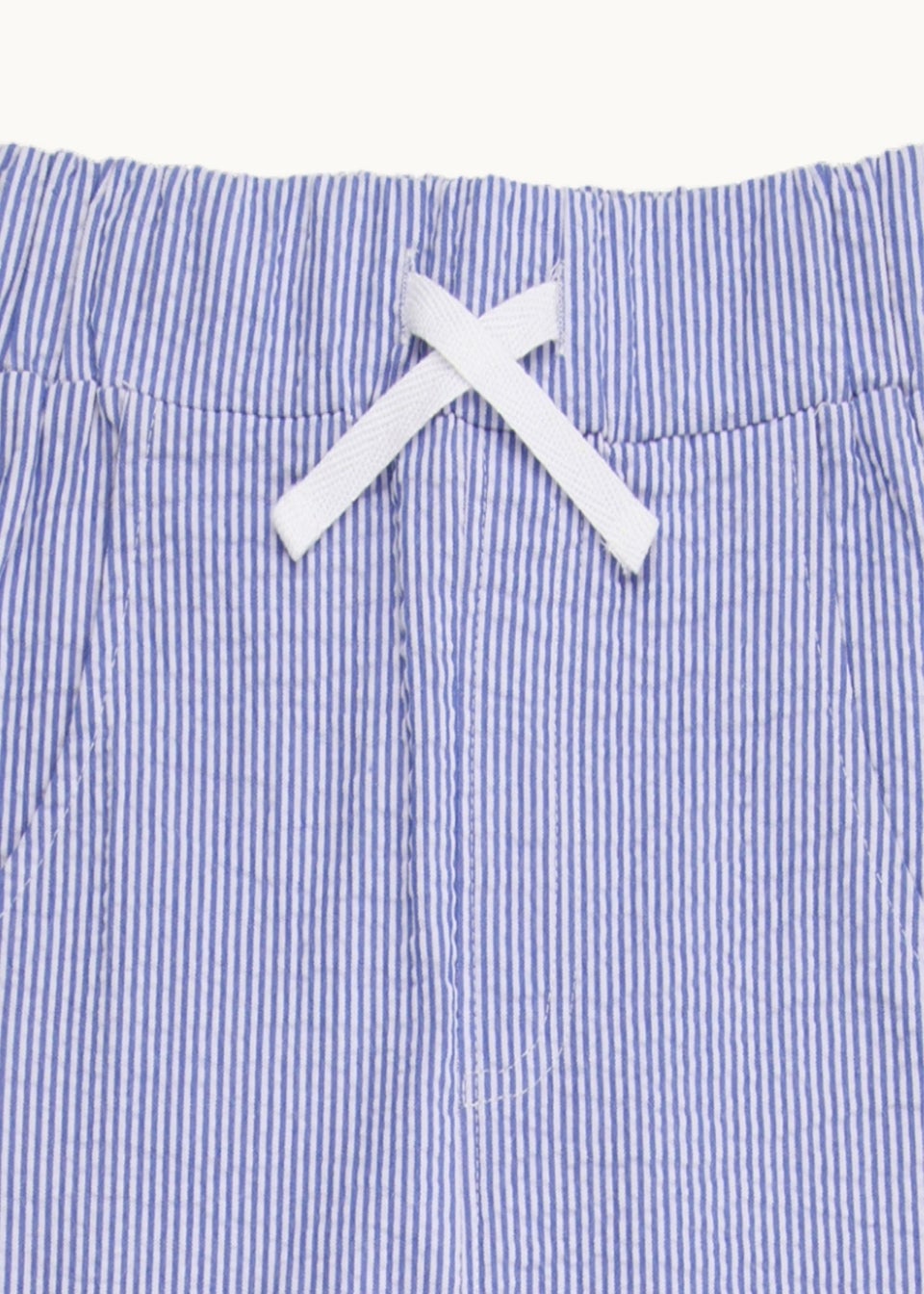 Lilly & Sid Blue Stripe Print Trousers (24 Months- 8 Years)