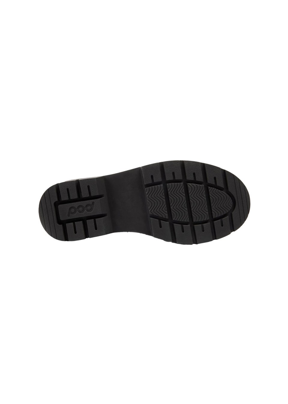 Pod Black Emilie School Shoe