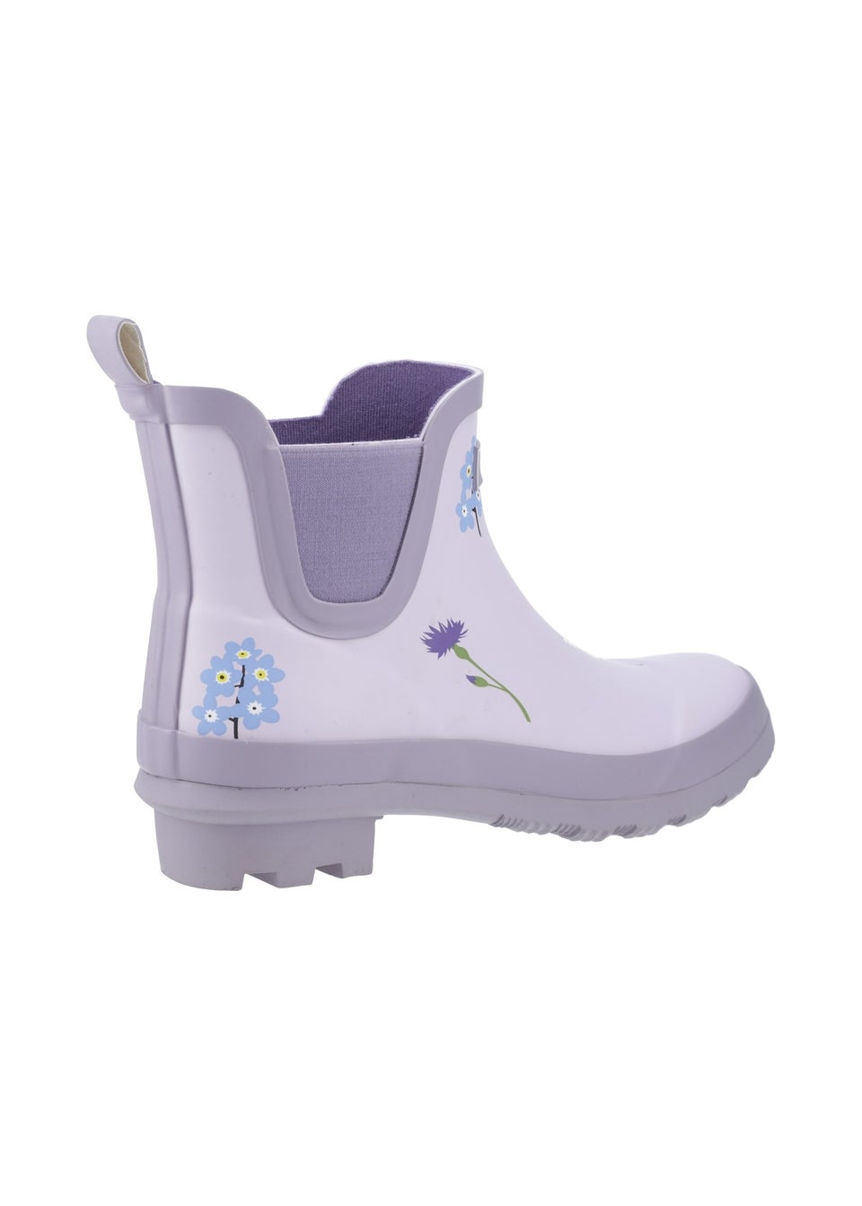 Cotswold Lilac Wildflower Ankle Wellingtons