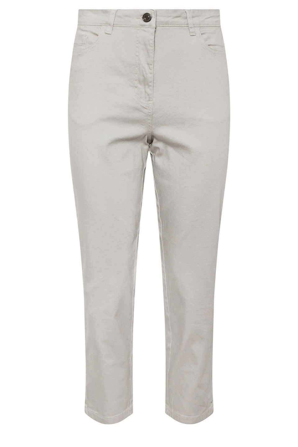 M&Co Light Grey Cropped Jeans