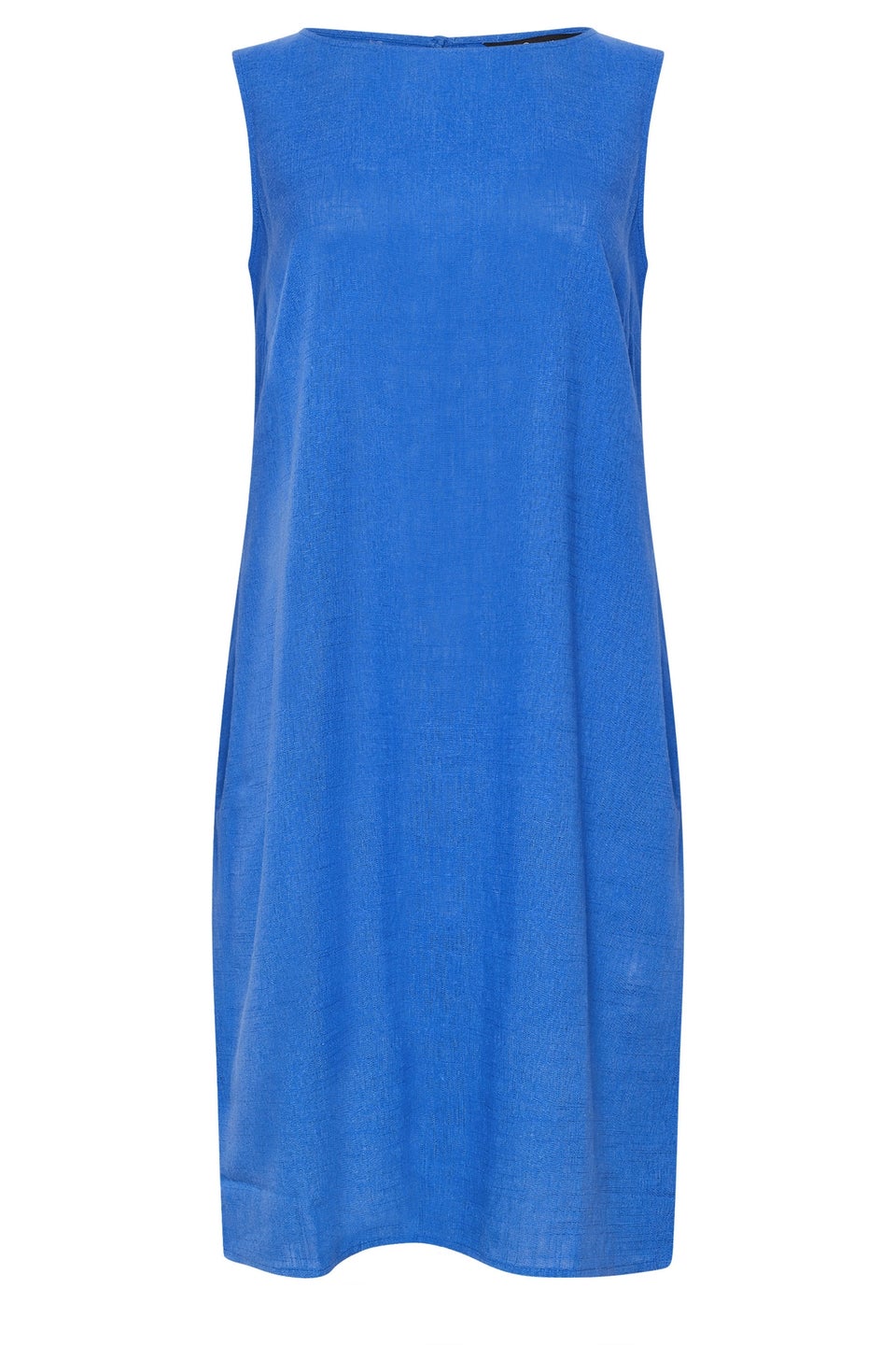 M&Co Cobalt Blue Linen Shift Dress