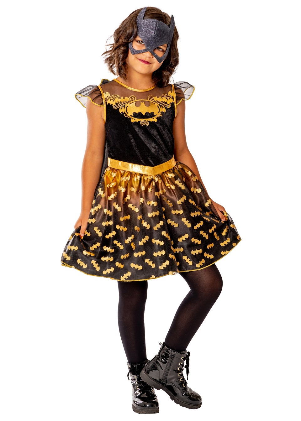 DC Comics Batgirl Dress Deluxe Costume (3-10 Years)