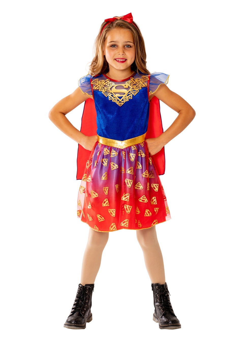 DC Comics Supergirl Deluxe Costume (3-10 Years)