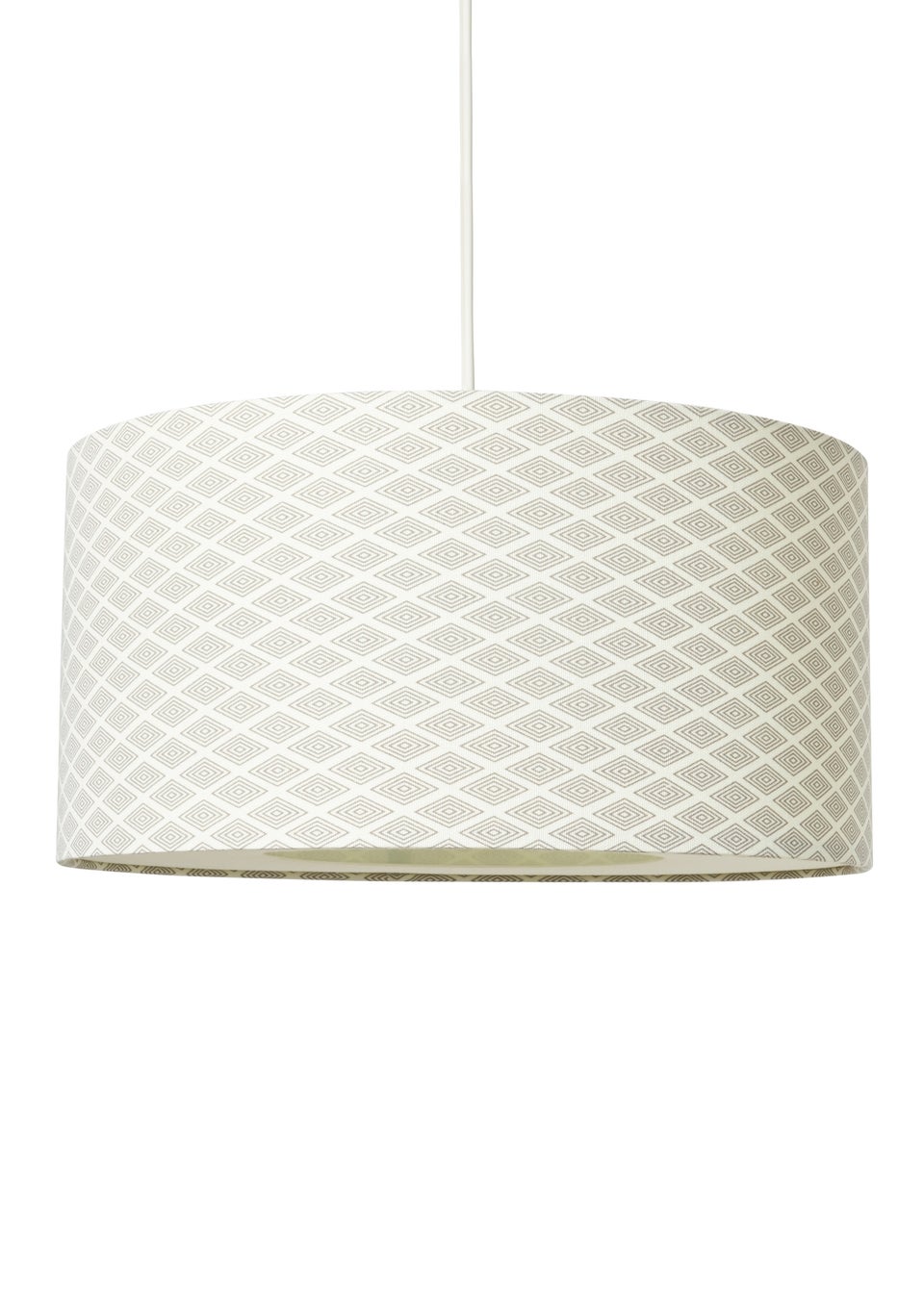 INLIGHT HARLE Easyfit Linen Shade with Diffuser Grey (20cm x 40cm)