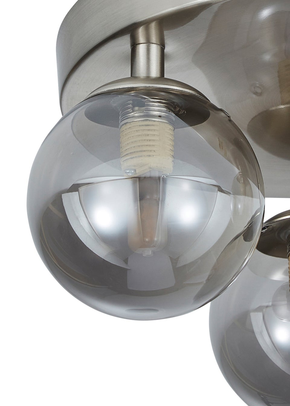 INLIGHT ODIE 3 Light Flush Nickel (13cm x 26cm)