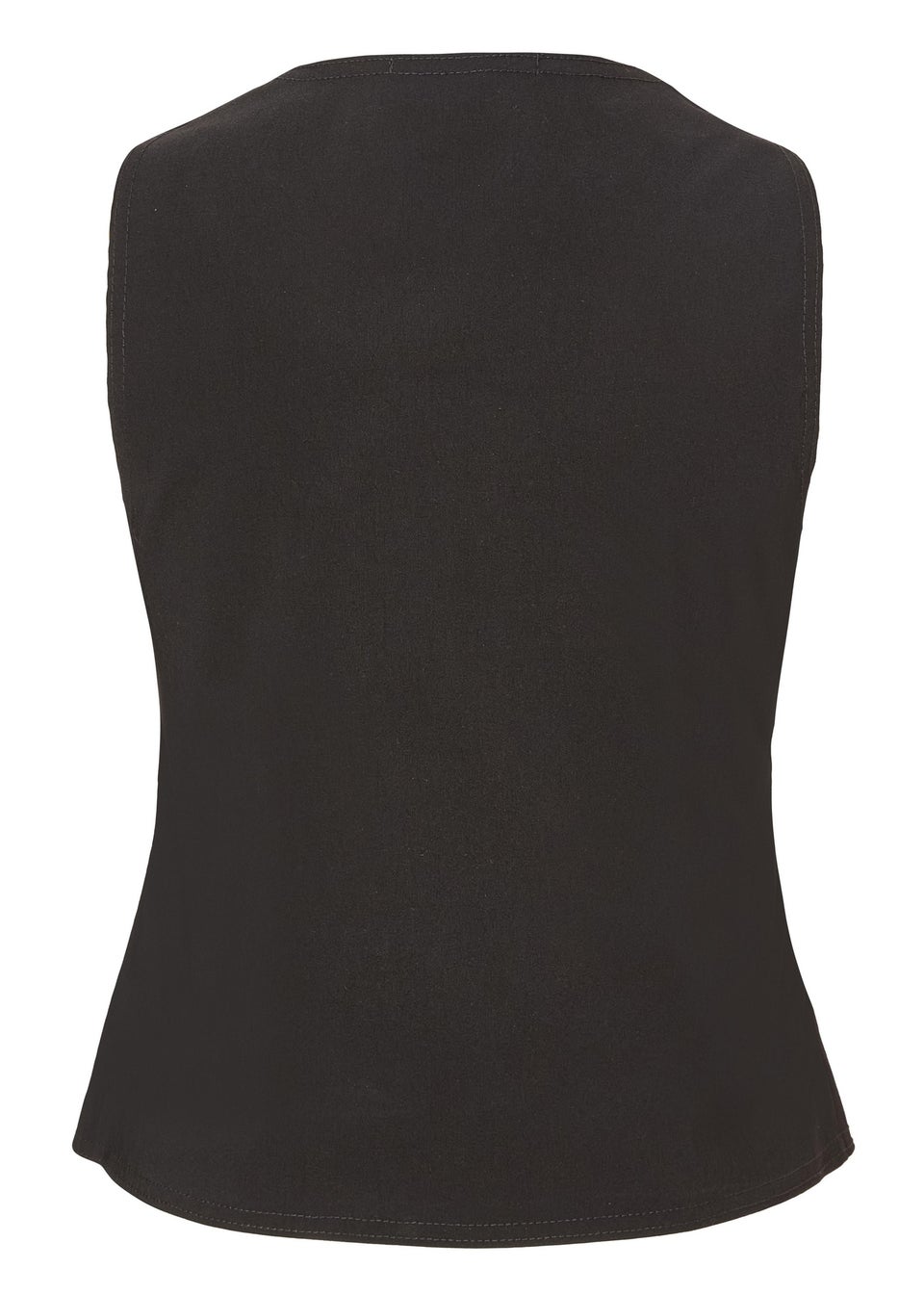 Quiz Black Bow Detail Waistcoat