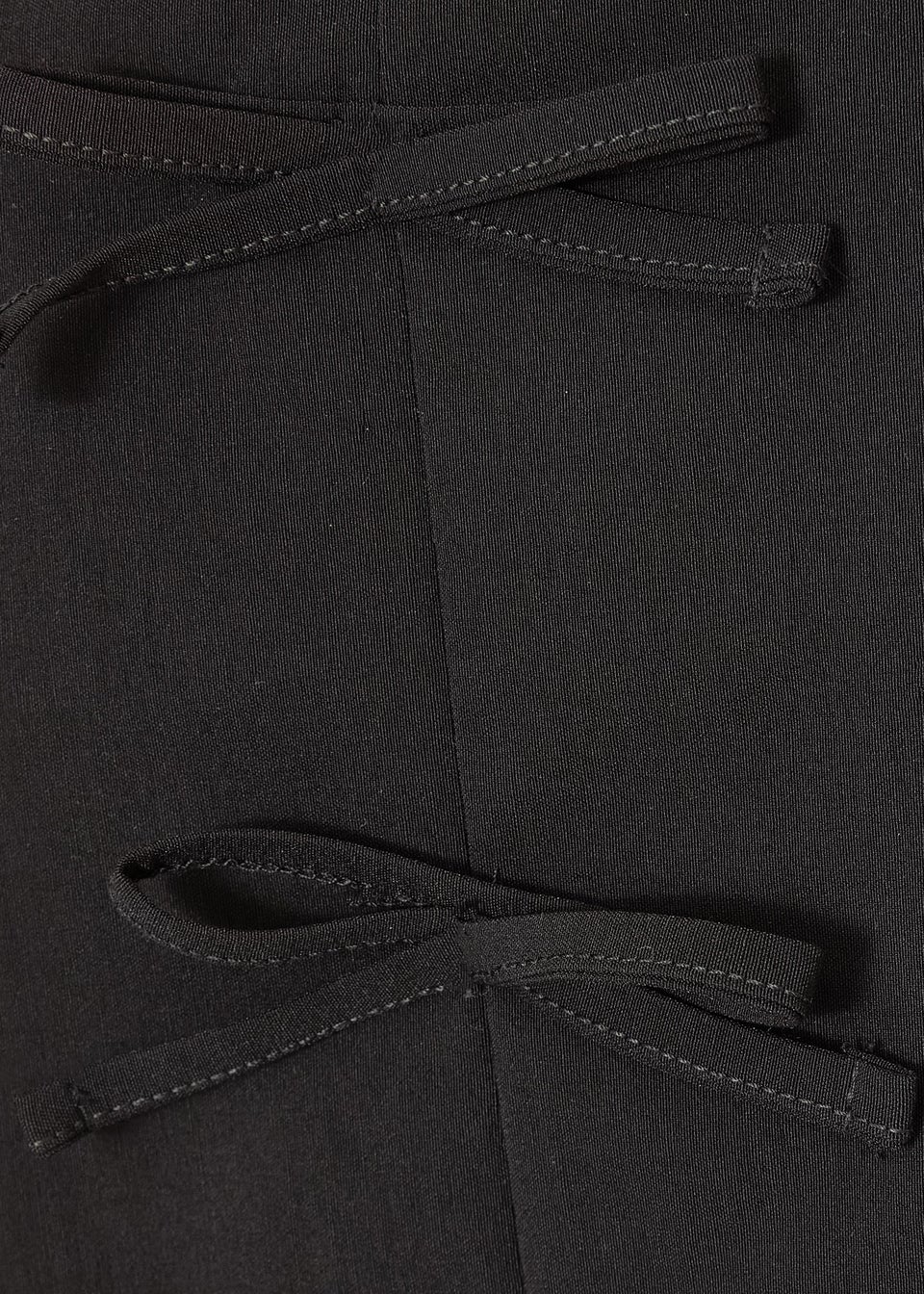 Quiz Black Bow Detail Waistcoat