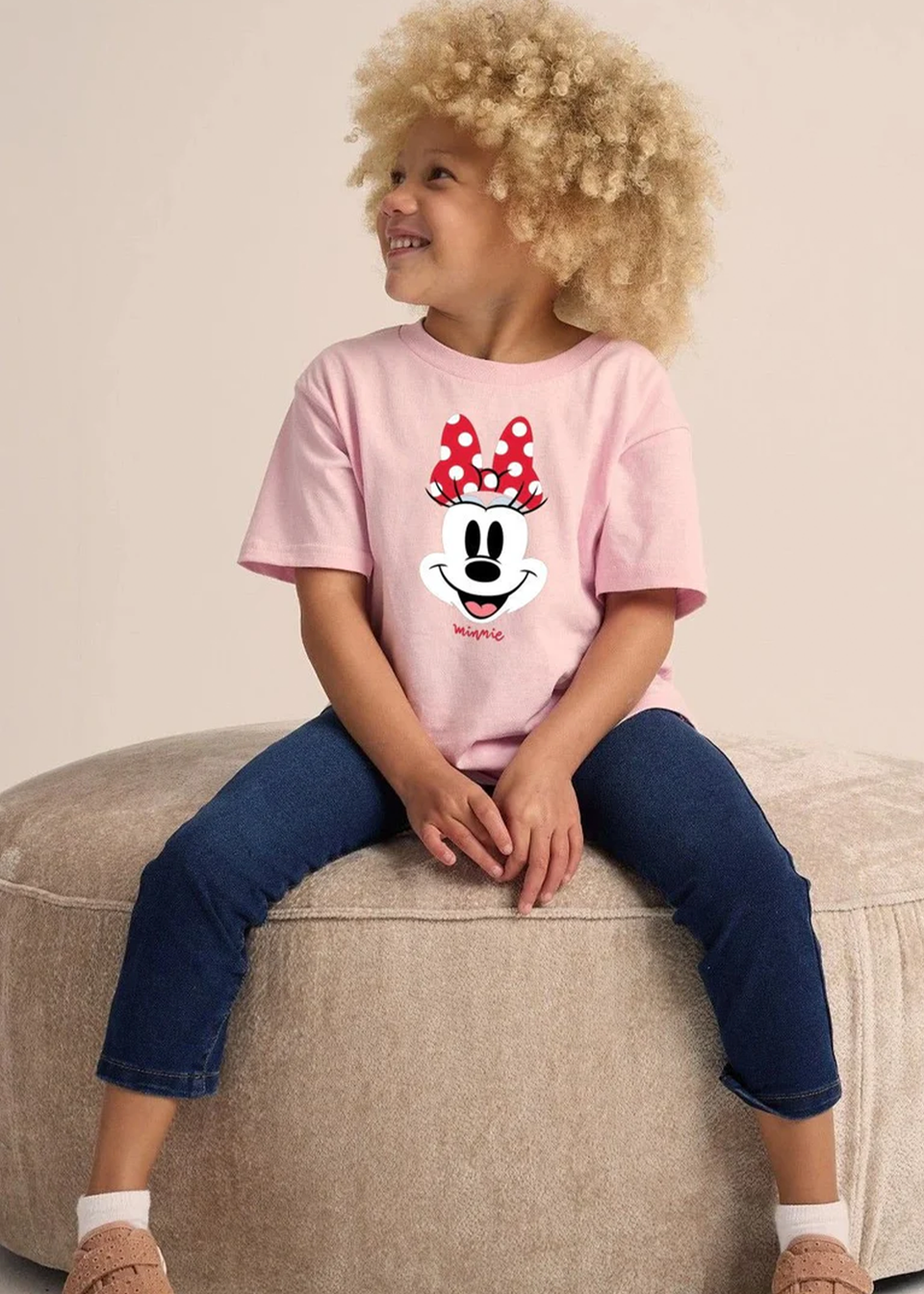 Disney Minnie Mouse Pink T-Shirt (Ages 12 Months - 6 Years)