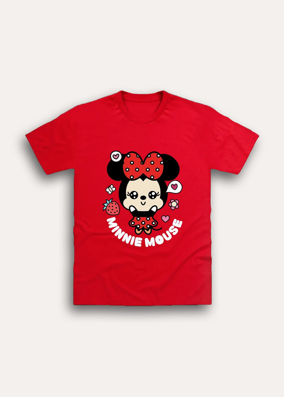 Disney Minnie Mouse Red T-Shirt (Ages 12 Months - 8 Years)