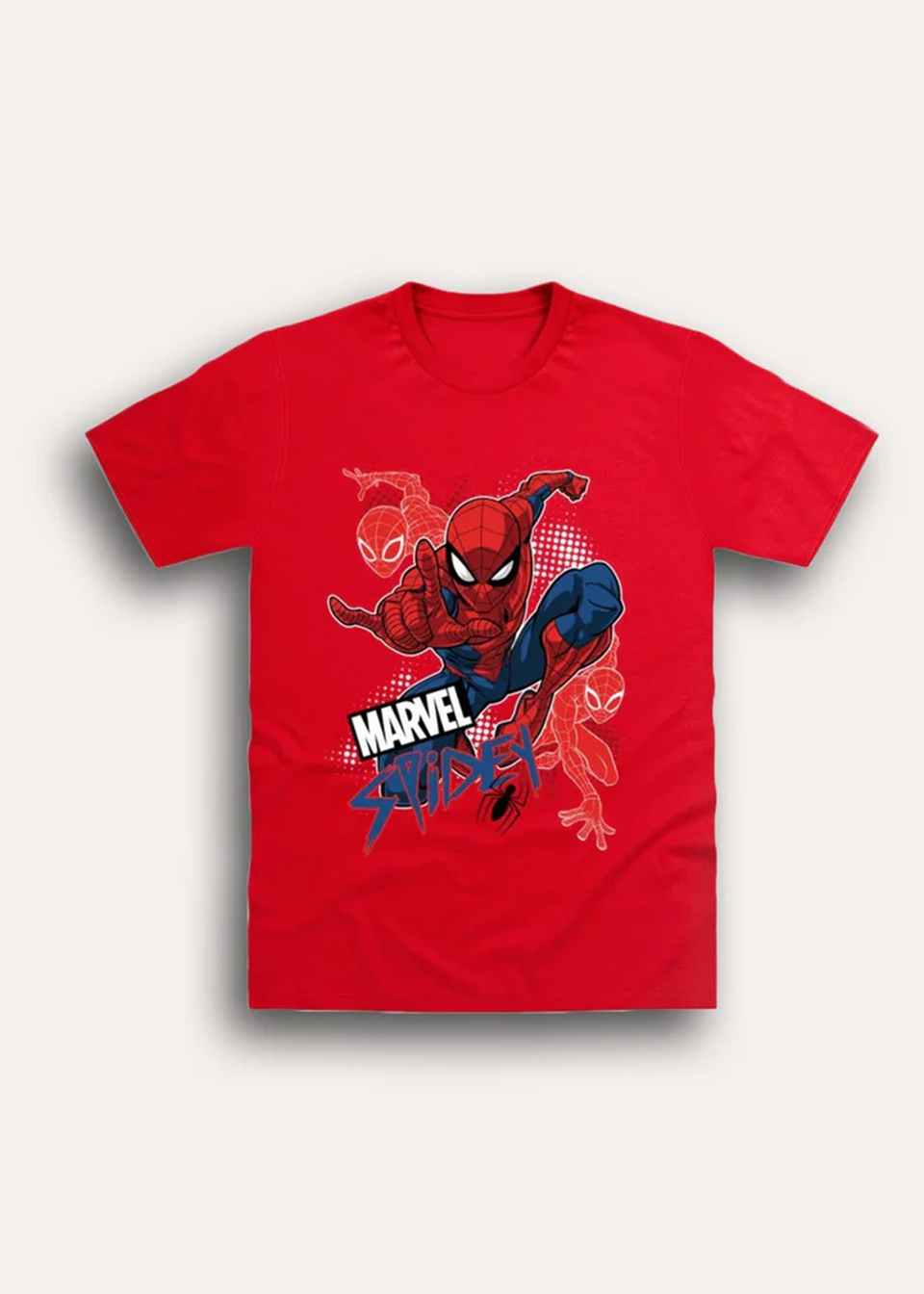Marvel Spiderman Boys Red T-Shirt (Ages 9 - 14 Years)