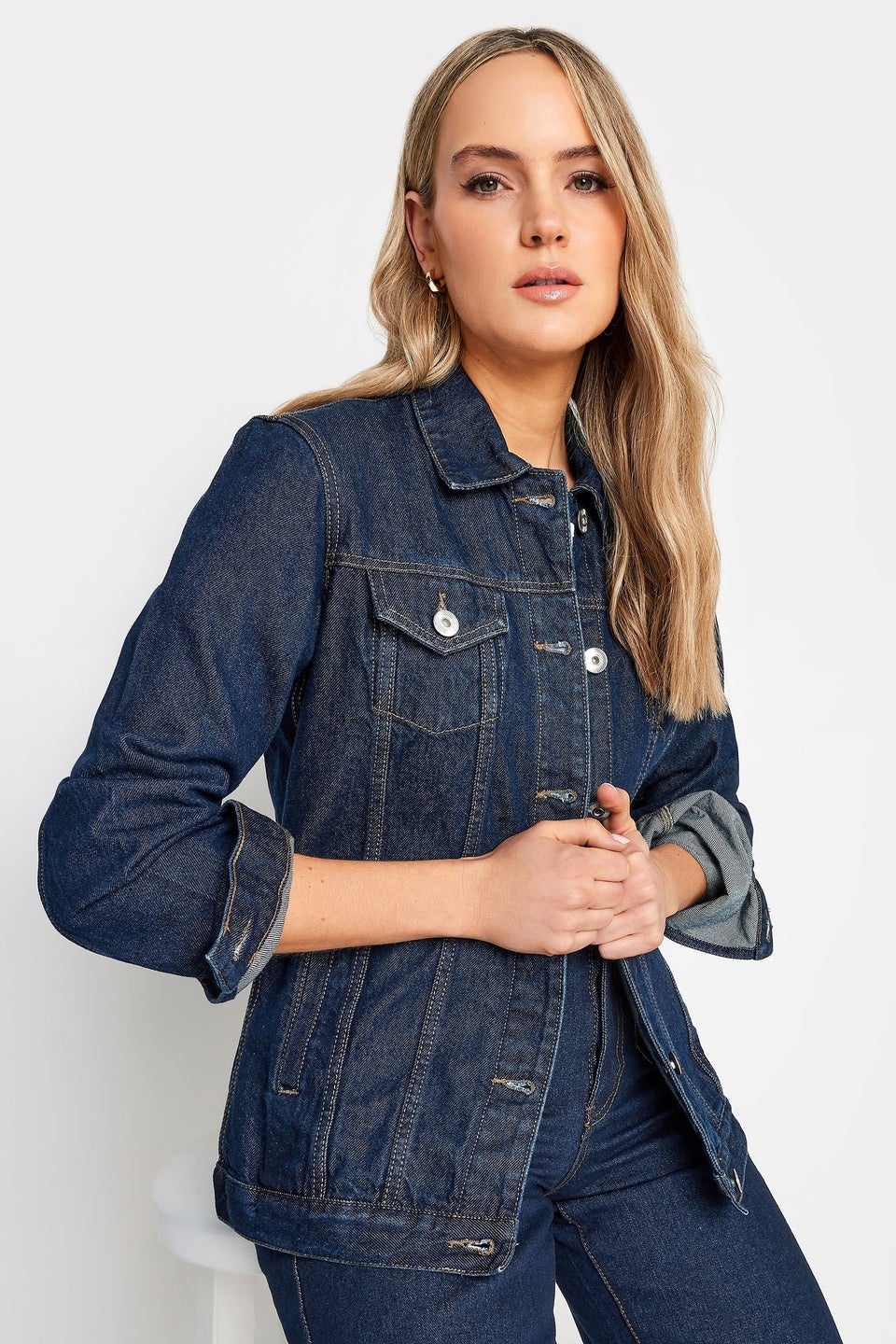 Long Tall Sally Indigo Blue Denim Jacket