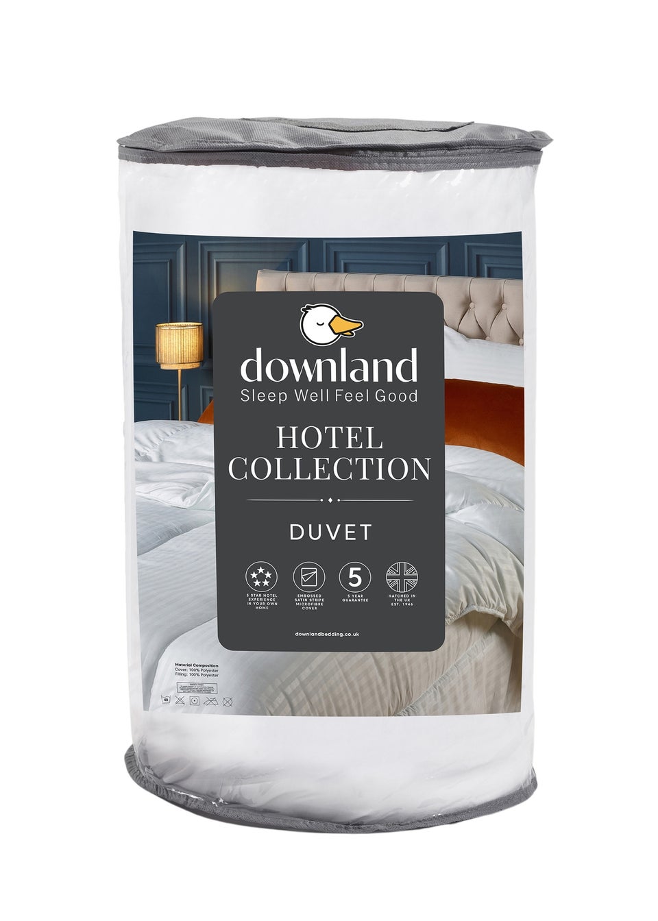 Downland White Hotel Duvet (10.5 Tog)