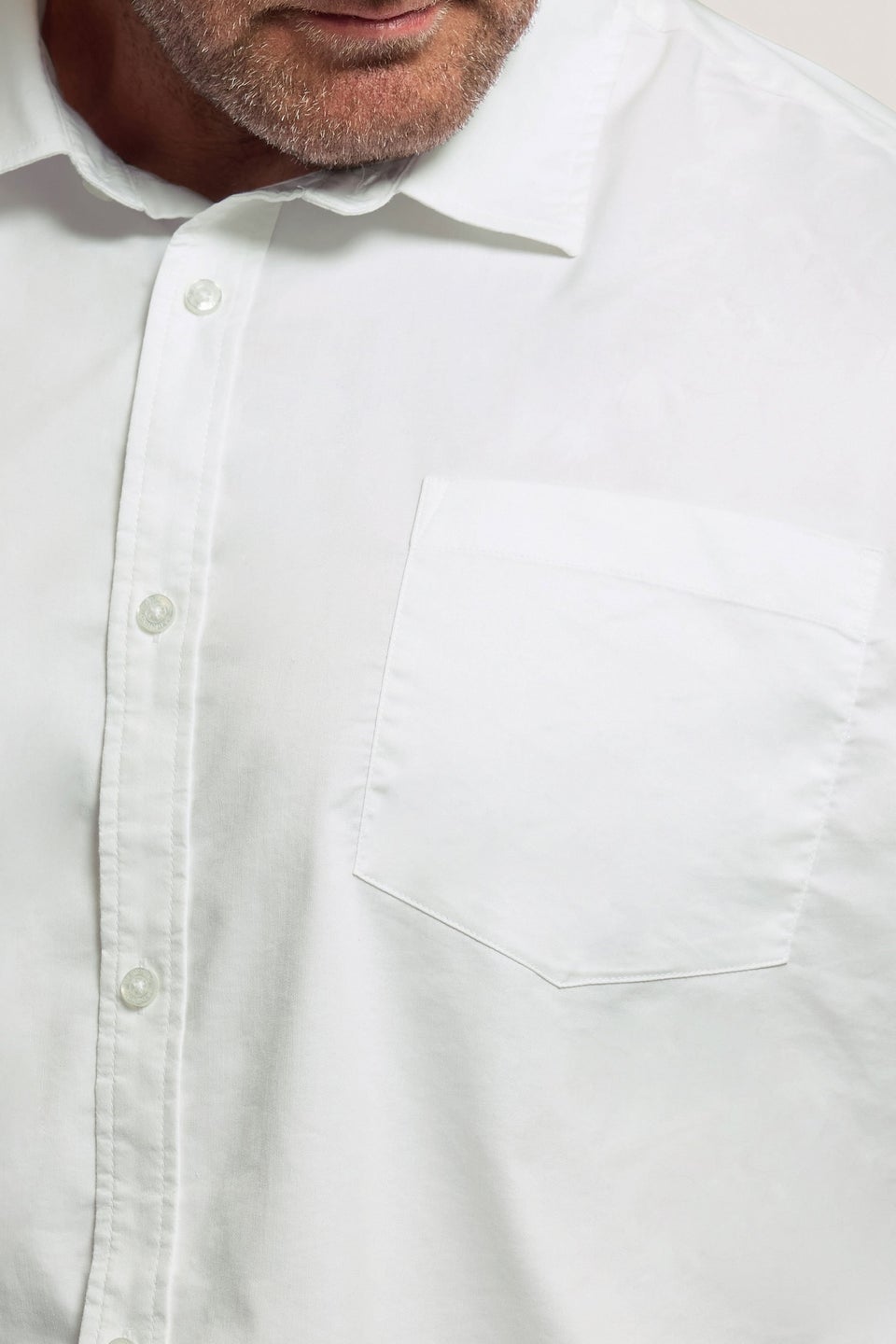 BadRhino White Stretch Short Sleeve Shirt