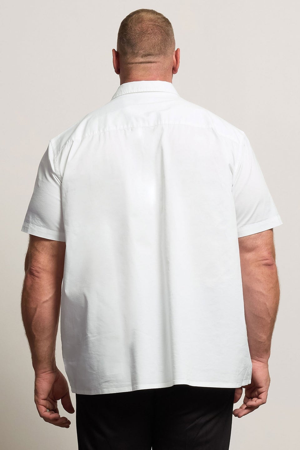 BadRhino White Stretch Short Sleeve Shirt