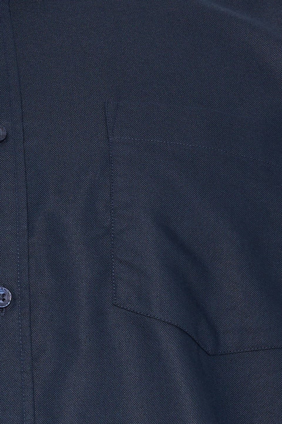 Badrhino Premium Navy Blue Short Sleeve Oxford Cotton Shirt