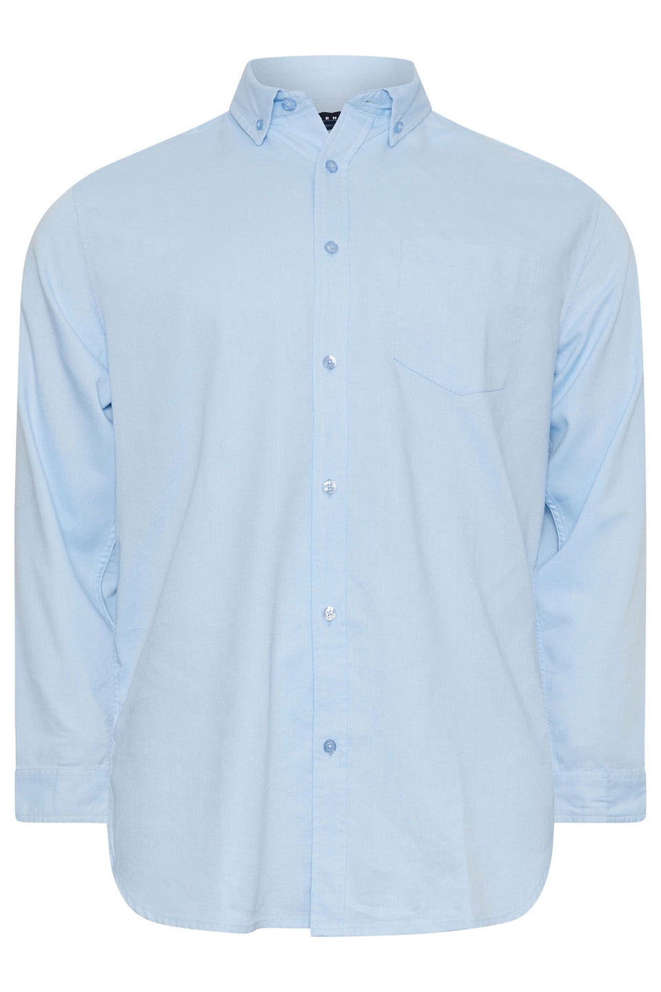 BadRhino Light Blue Long Sleeve Oxford Shirt