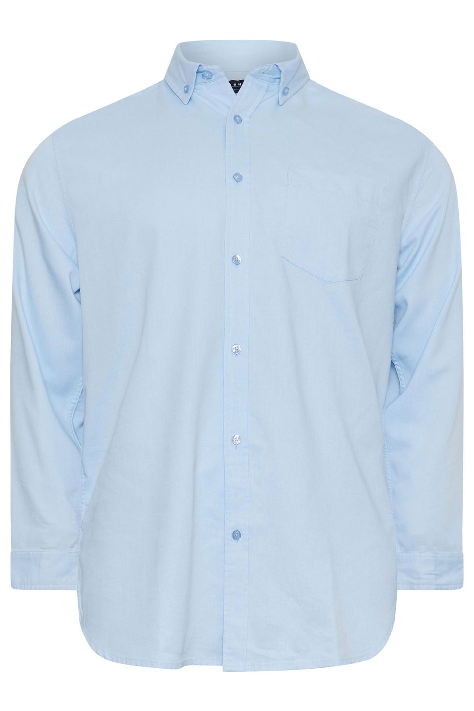 BadRhino Light Blue Long Sleeve Oxford Shirt
