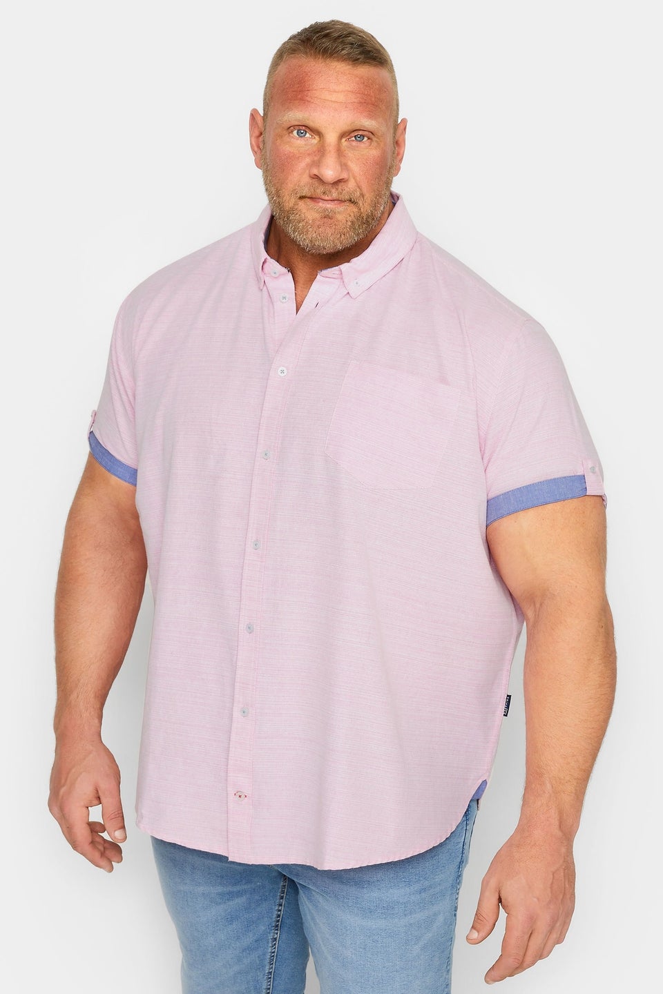 BadRhino Pink Slub Shirt