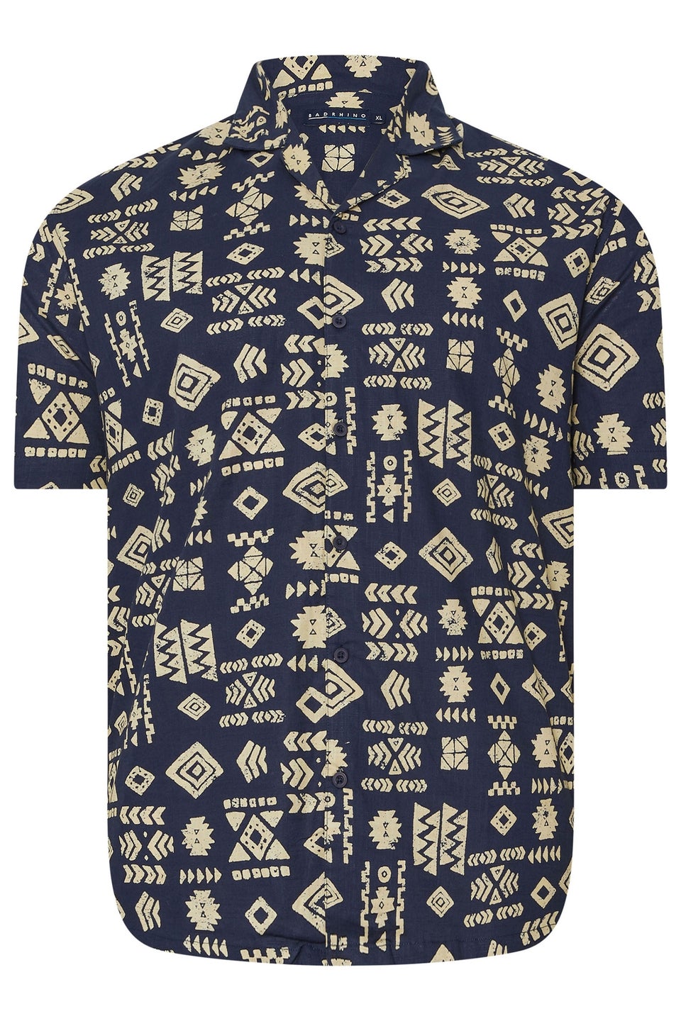 BadRhino Navy Blue Tribal Revere Shirt
