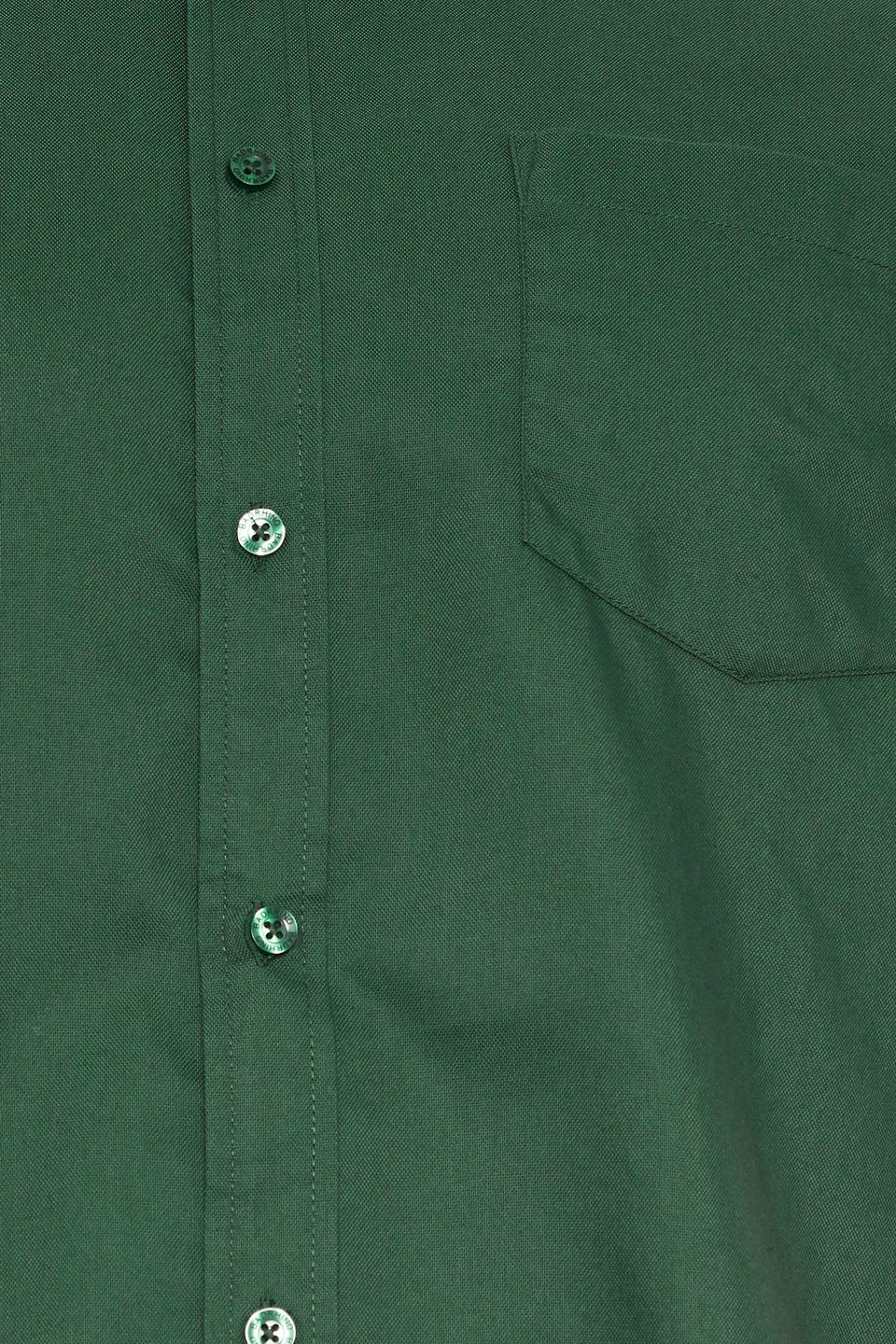 Badrhino Dark Green Short Sleeve Oxford Shirt