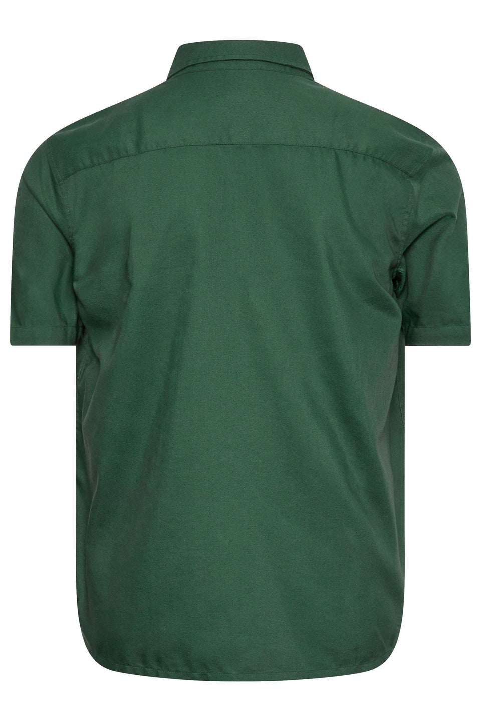 Badrhino Dark Green Short Sleeve Oxford Shirt