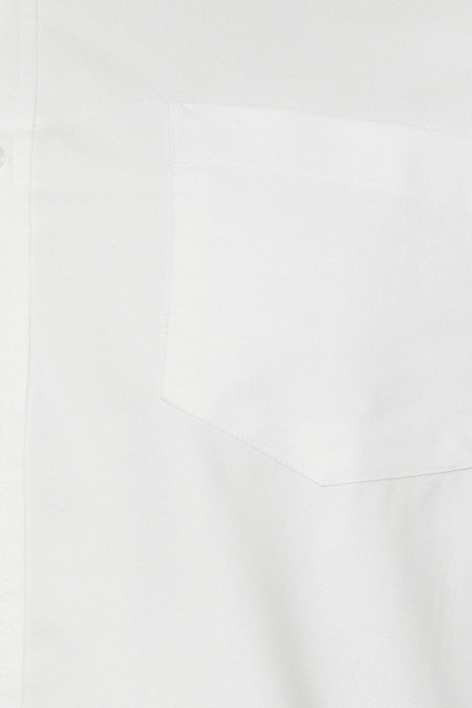 BadRhino Premium White Long Sleeve Oxford Cotton Shirt