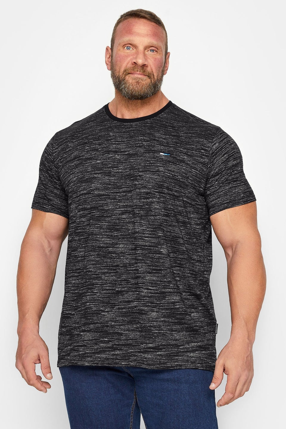 BadRhino Black Injected Slub T-Shirt