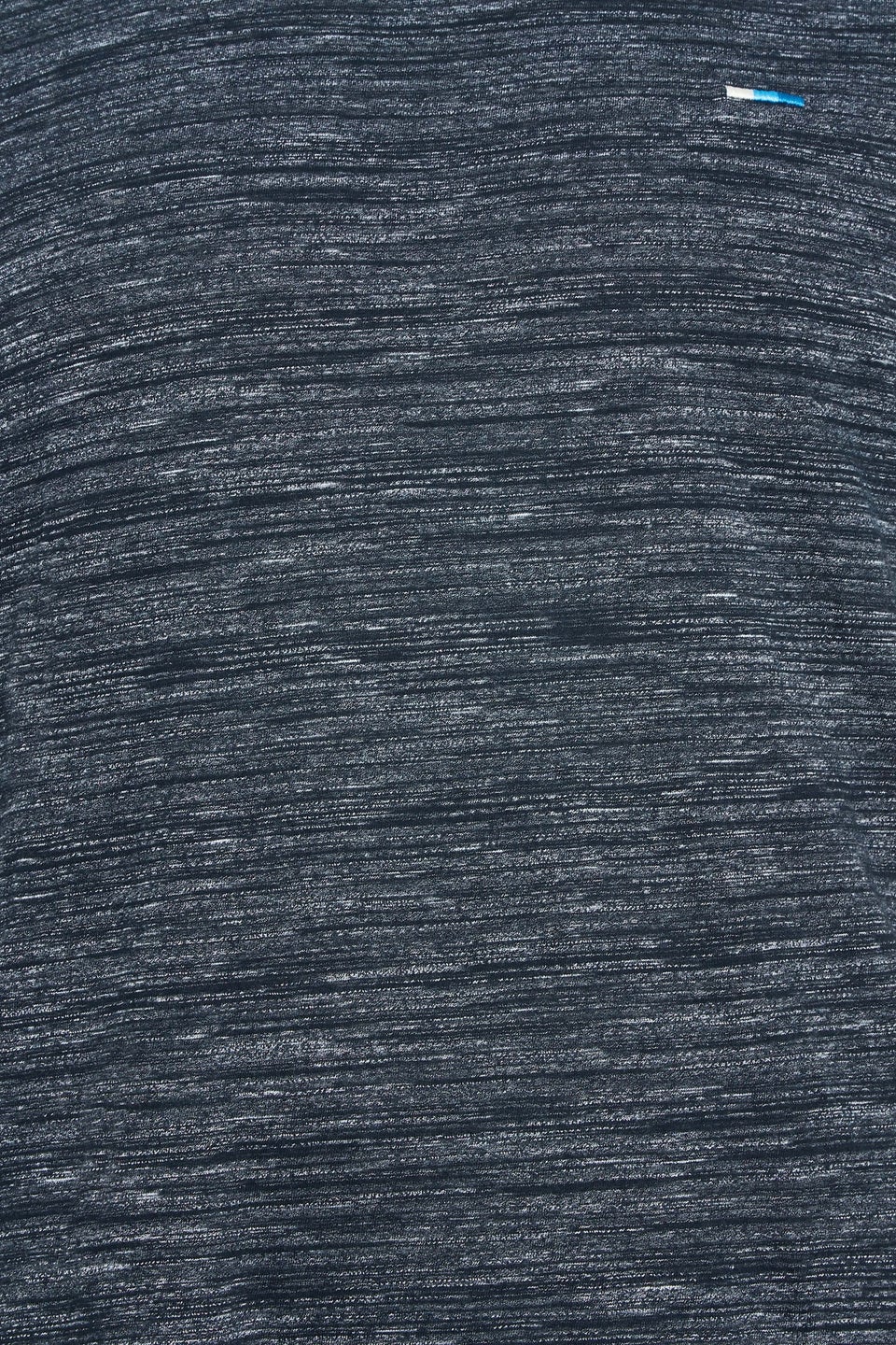 Badrhino Navy Blue Injected Slub T-Shirt
