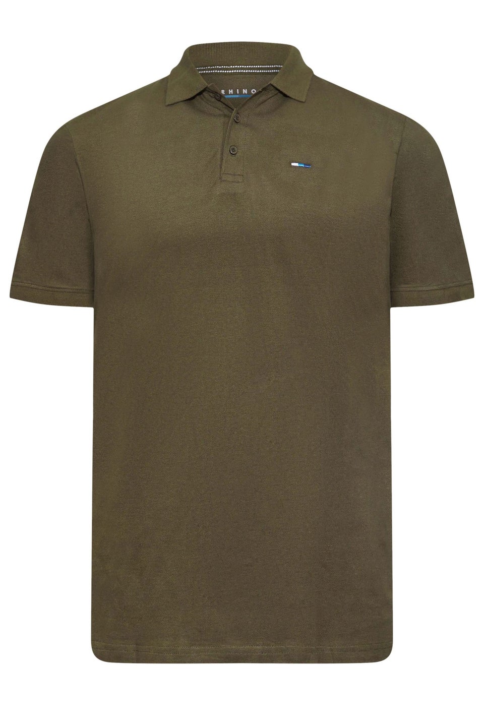 BadRhino Big & Tall Black/Navy Blue/Khaki Green 3 Pack Core Polo Shirts